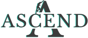 La identidad de marca de Ascend Globals presenta a un escalador que llega a la cima de la montaña, lo que simboliza cómo Ascend puede elevar su negocio a nuevas alturas.